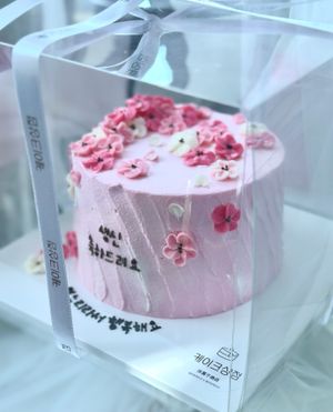 플라워케이크