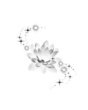 연꽃 도안
